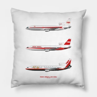 TWA tristars Pillow