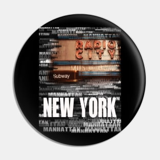 new york Pin