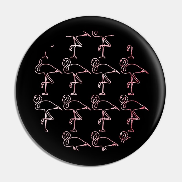 Flamingos flamingo Pin by Johnny_Sk3tch