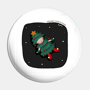 Christmas Baby Pin