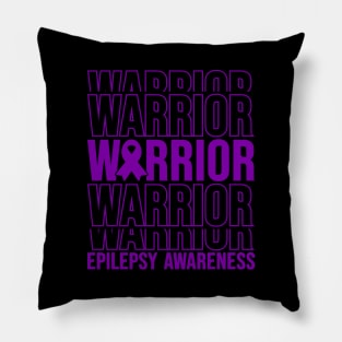 Epilepsy Warrior Epilepsy Awareness Pillow