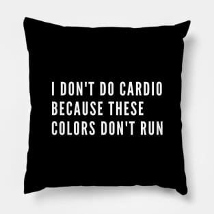 funny gym humor Pillow