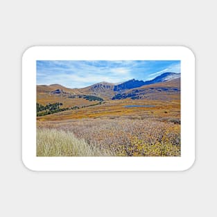 Mount Bierstadt Ridge in Autumn 2 Magnet