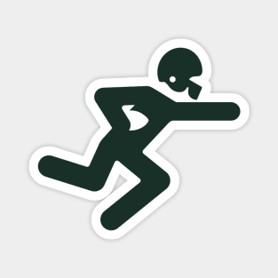 The Power Sweep Logo (Green) Magnet
