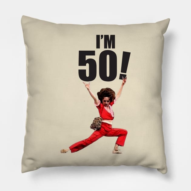 Sally Omalley - I'M 50! Pillow by Dossol2024