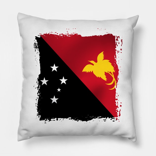 Papua New Guinea artwork Pillow by SASTRAVILA