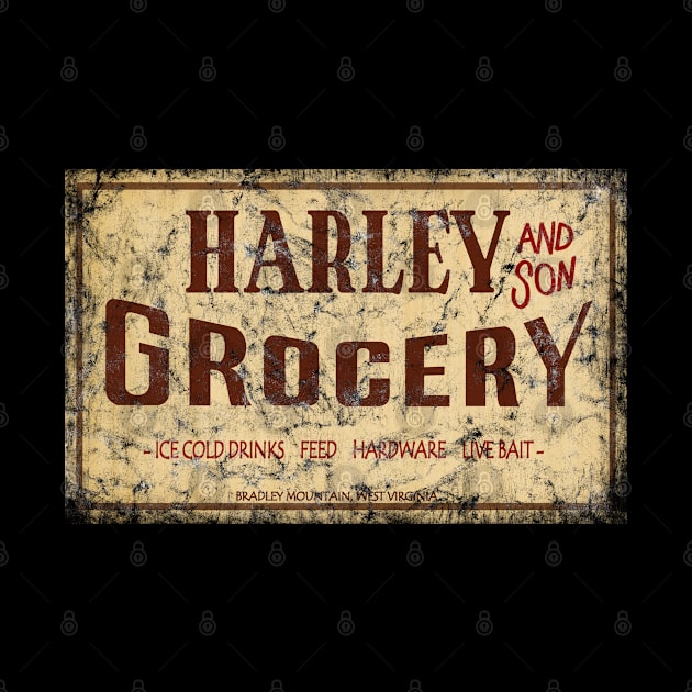 Retro Harley Grocery Sign by Sunshone1