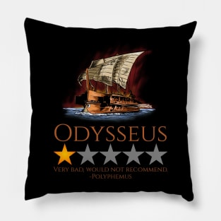 Odysseus - Ancient Greek Mythology Meme - The Odyssey Pillow