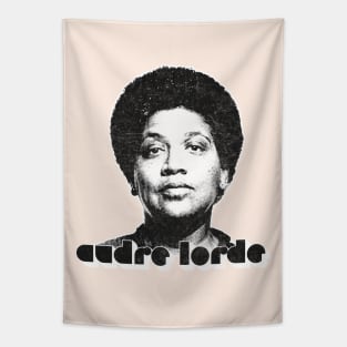 Audre Lorde / Retro Style FAn Art Design Tapestry