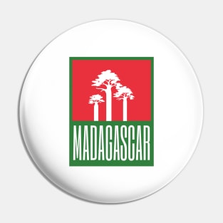 Madagascar Country Symbol Pin