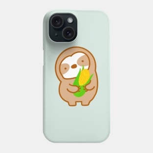 Cute Corn Sloth Phone Case