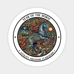 YEAR OF THE HORSE Magnet