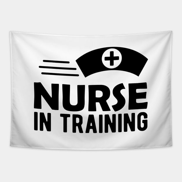 Nurse in Training Tapestry by KC Happy Shop