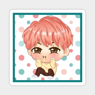 BTS KPOP CHIBI J-HOPE CUTE CHARACTER Magnet