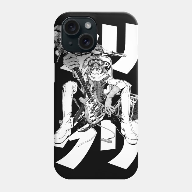 Haruko no Vespa (dark) Phone Case by geekingink