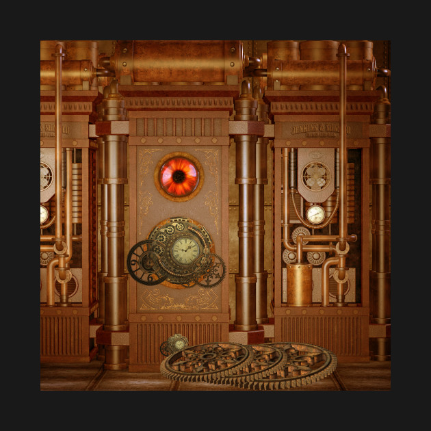 Steampunk design, clocks and gears by Nicky2342