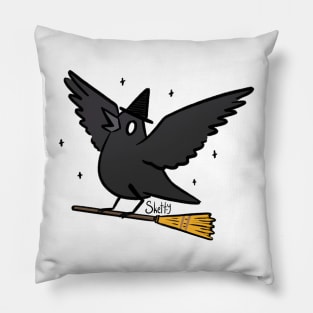 Crow Witch Pillow