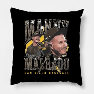 Manny Machado San Diego Vintage Pillow
