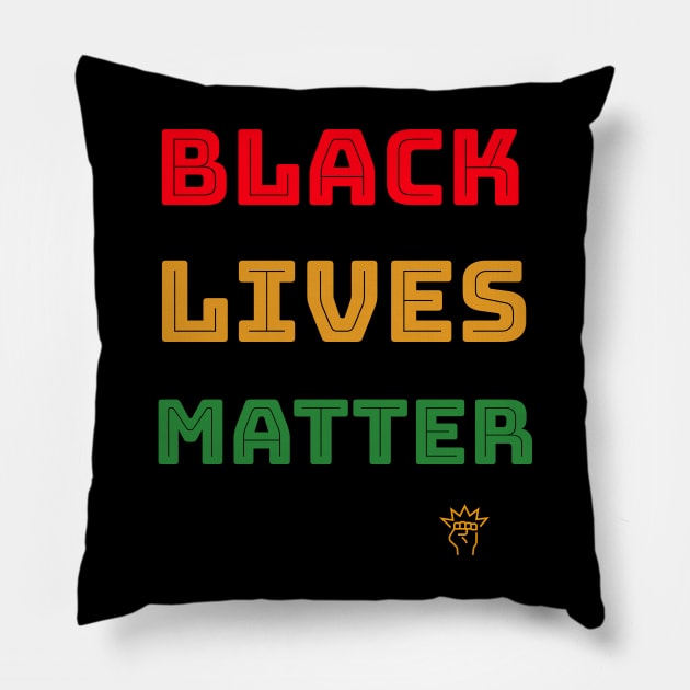 Black Lives Matter Pillow by masksutopia