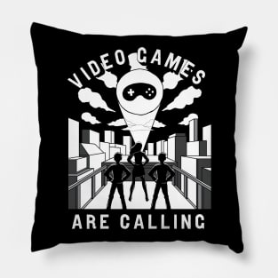 Video Games Are Calling Video Gamer Gifts Pillow