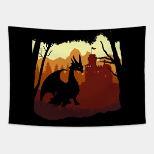 Autumn Dragon Tapestry