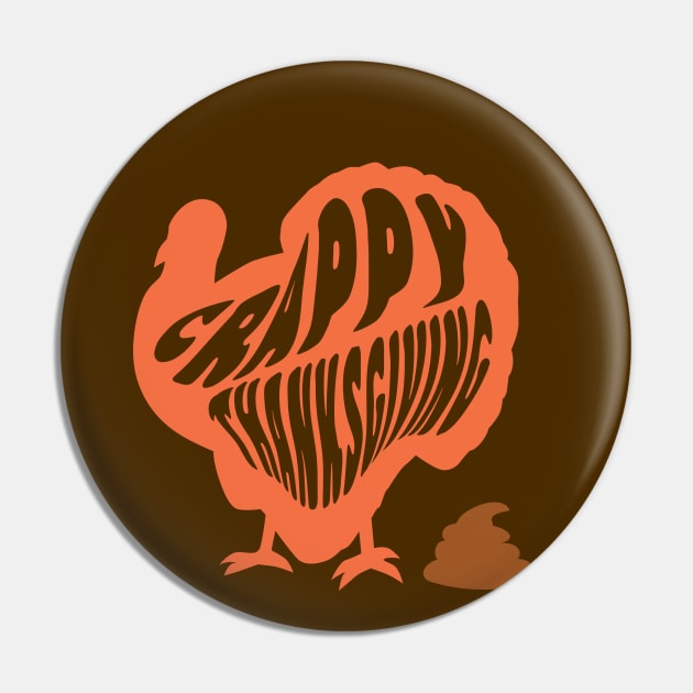 Thanksgiving Poop Thanksgiving Poopers Crappy Thanksgiving Pin by PodDesignShop