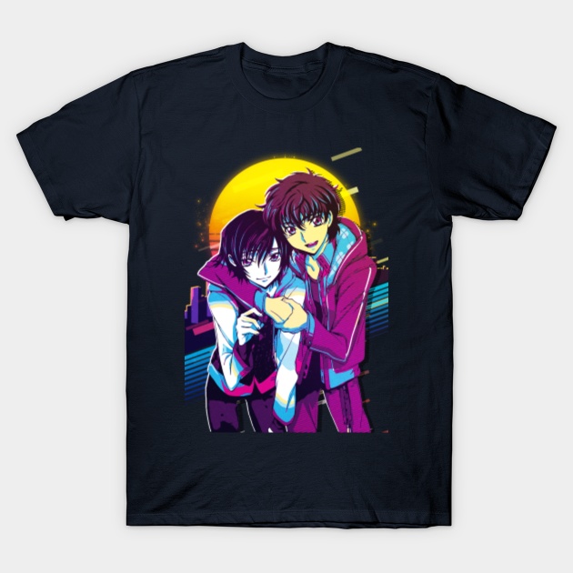 Discover Lelouch vi Britannia and Suzaku Kururugi - Code Geass - T-Shirt