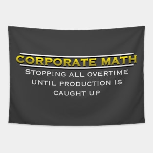 Corporate Math: The Hilarious Hypocrisy Unveiled Tapestry