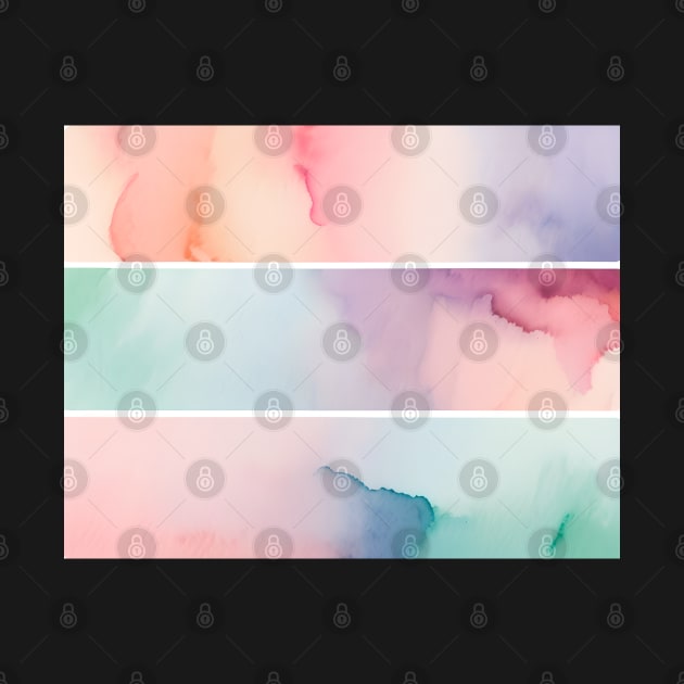 Pastel Harmony Triptych by CAutumnTrapp