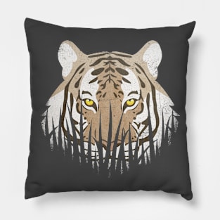 Hiding Tiger Pillow