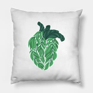 Leafy heart Pillow