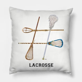 Hashtag Lacrosse Pillow