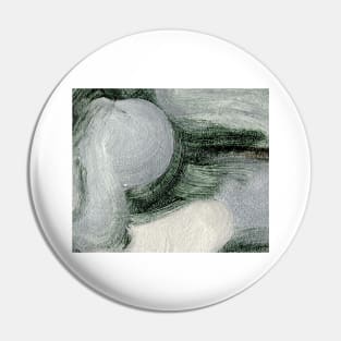 Abstract Oil Painting Linen Greenish Gray 1c15 Pin