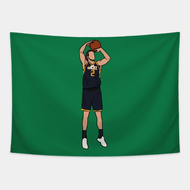 Joe Ingles Jumpshot - Utah Jazz Tapestry by xavierjfong