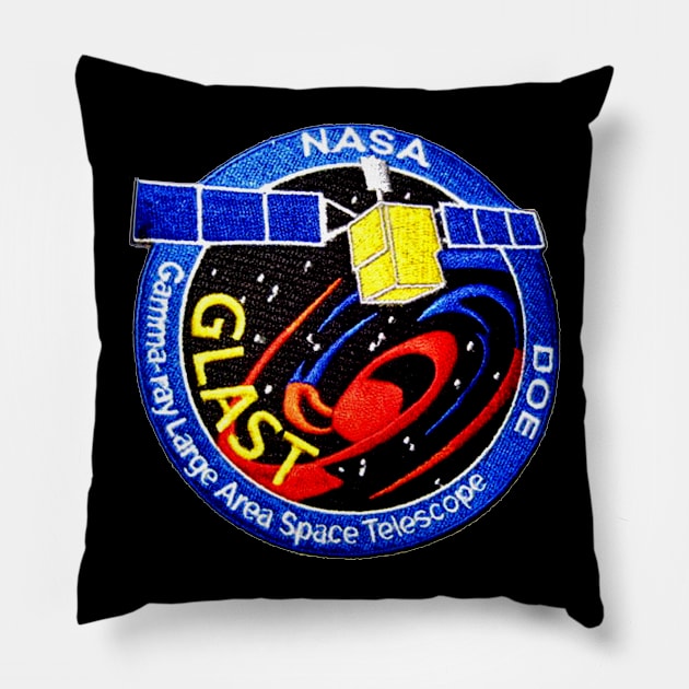 DOE GLAST Logo Pillow by Spacestuffplus