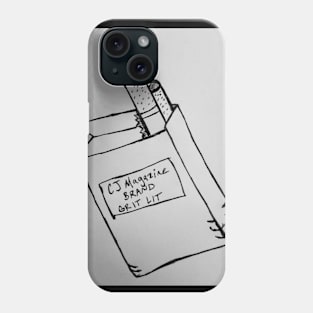 CJ Magazine Brand Grit Lit (big smokes) Phone Case