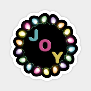 Joy - Light Bulbs Magnet