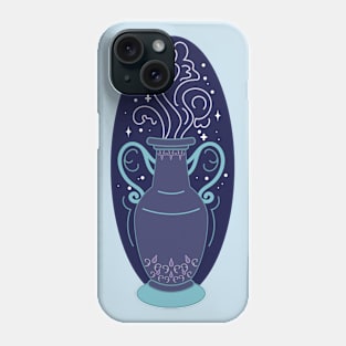 Aquarius Vase (Navy) Phone Case