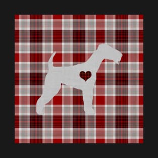 Tartan Terrier Art T-Shirt