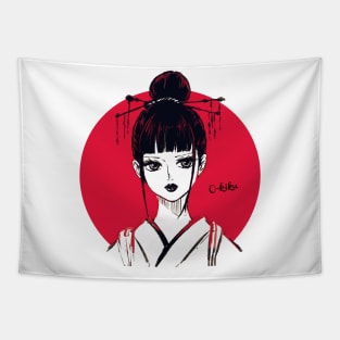 Kozuki Hiyori One Piece Fashion Tapestry