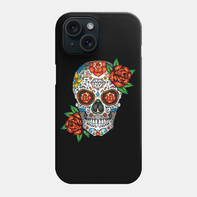 Mexican Skull Phone Case by TambuStore