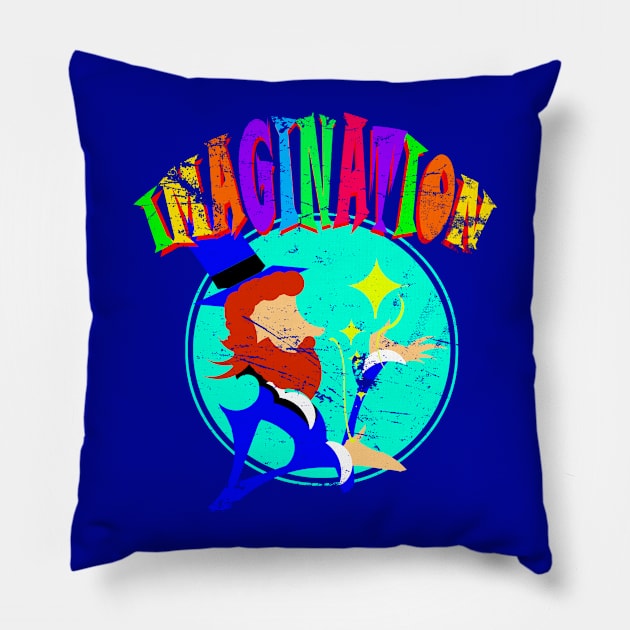 Imagination Pillow by crowjandesigns