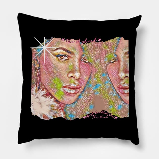 IF YOU WOULD LIKE THE WAVY LINES OR THE SPARKLE REMOVED OFF OF THE IMAGE, THAT OPTION WILL BE AVAILABLE SOON. Pillow by Blue Ocean Vibes