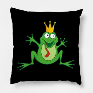 Frog Prince Pillow