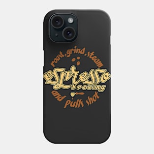 Espresso Brewing Phone Case