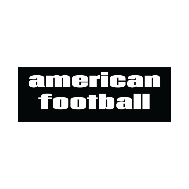 American Football by ProjectX23Red