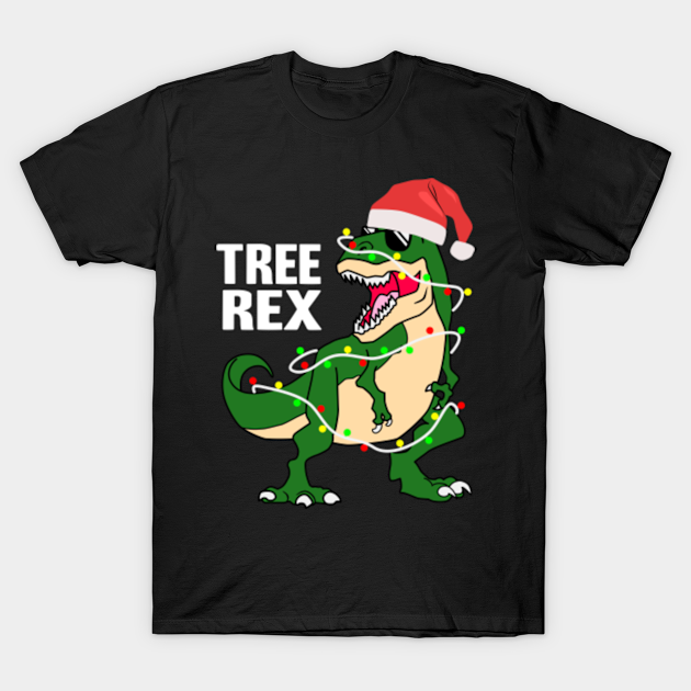 Discover Tree Rex Christmas Xmas Dinosaur Costume - Tree Rex - T-Shirt