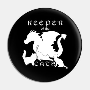 Keeper of the Cats Pin