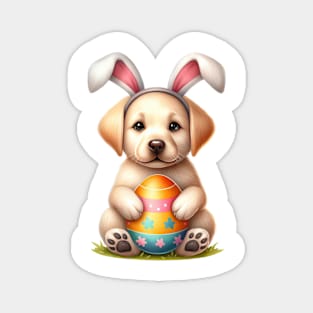 Easter Labrador Retriever Dog Magnet