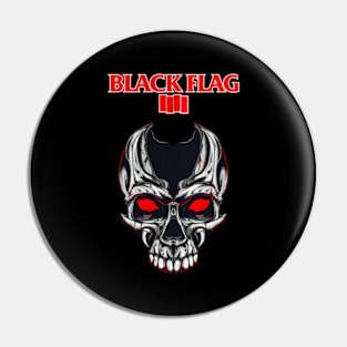 BlackFlag in my head Pin